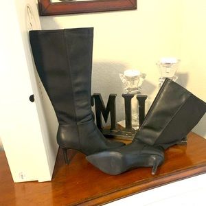 Black Wide Boots